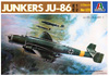 Italeri plastic model kit of bomber Junkers Ju-86, in Swedish Air Force designated B 3./FPL61