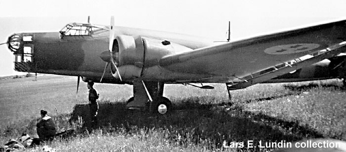 Swedish Air Force Bomber B 3 - Junkers Ju86K