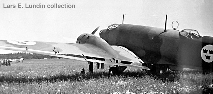 Swedish Air Force Bomber B 3 - Junkers Ju86K