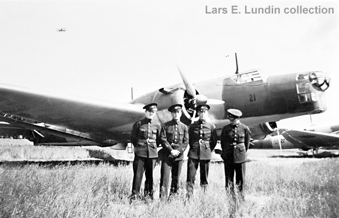 Swedish Air Force Bomber B 3 - Junkers Ju86K