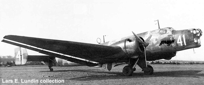 Swedish Air Force Bomber B 3 - Junkers Ju86K