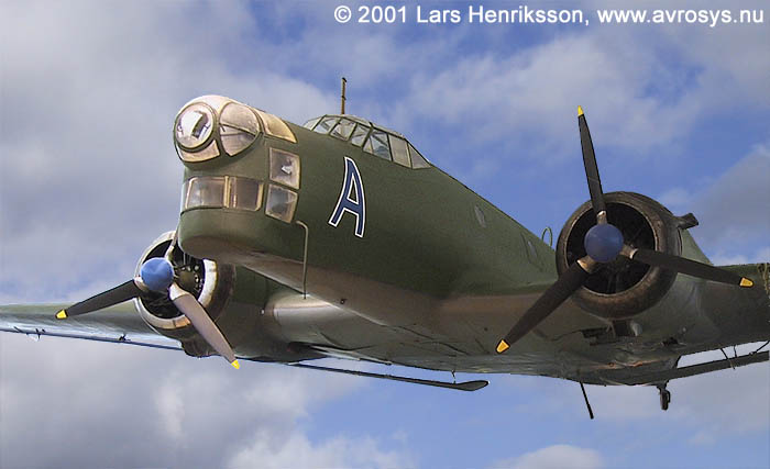 Swedish Air Force Bomber B 3 - Junkers Ju86K