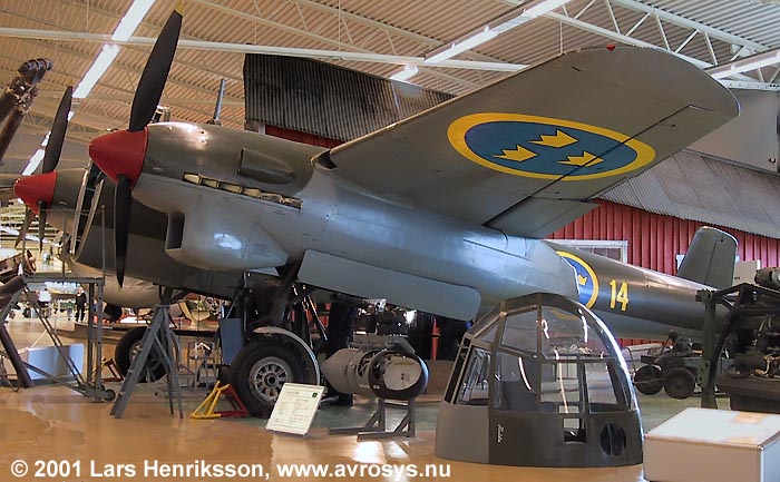 Swedish Air Force Bomber B 18 - SAAB B 18