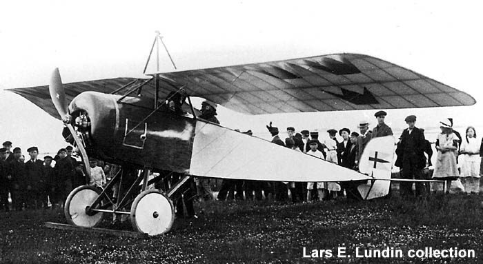 Swedish Military aircraft Thulin D / Morane-Saulnier Parasol