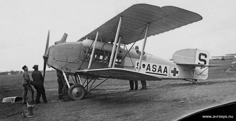 Swedish Ambulance Aircraft  Brguet 14 T bis