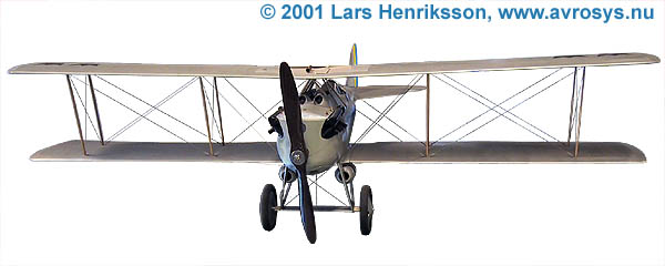 Model of Swedish Nieuport Delage 29 C-1 at the Swedish Air Force Museum at Linkping. Photo Lars Henriksson, www.avrosys.nu