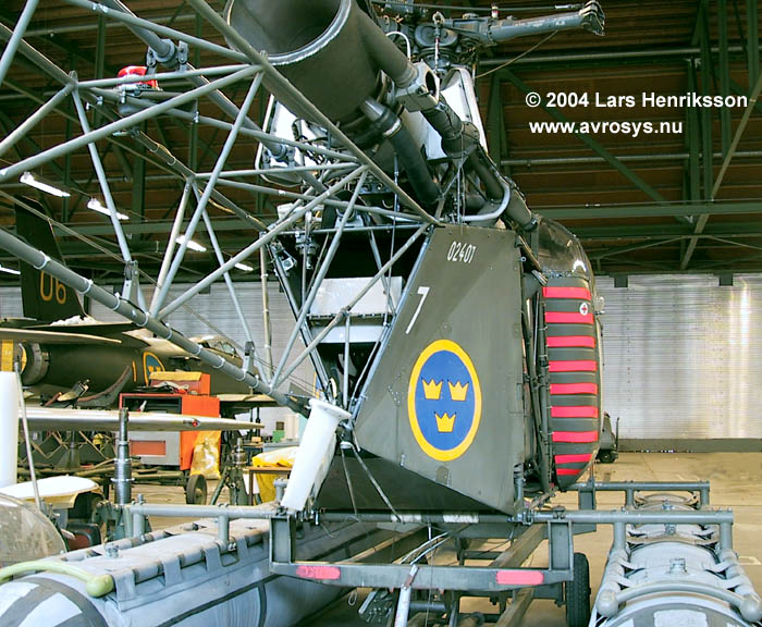 HKP 2 Alouette II - Helicopter for the Swedish Navy, Army and Air Force.