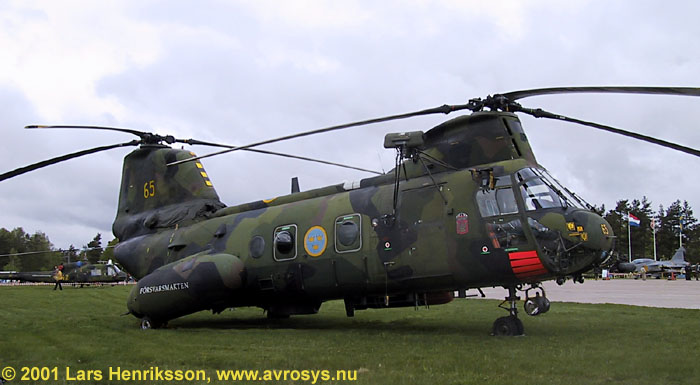 Swedish Navy Helicopter HKP 4B - Boeing Vertol 107