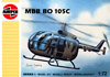 Airfix plastic model kit for MBB Bo 105C, similar to Swedish HKP 9.