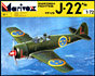Plastic model kit of J 22 from Marivox in scale 1:72. The model builder can choose between two different markings of J 22A and three of J 22B. 