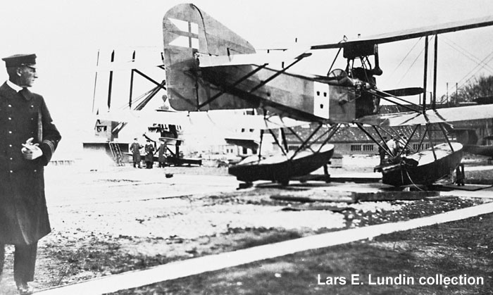 Swedish Navy Reconnaissance Aircraft Friedrichshafen FF 49C