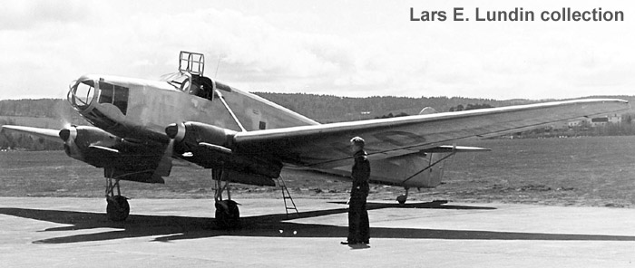 Swedish Photo Mapping Aircraft P 6 Focke-Wulf Fw 58 Weihe