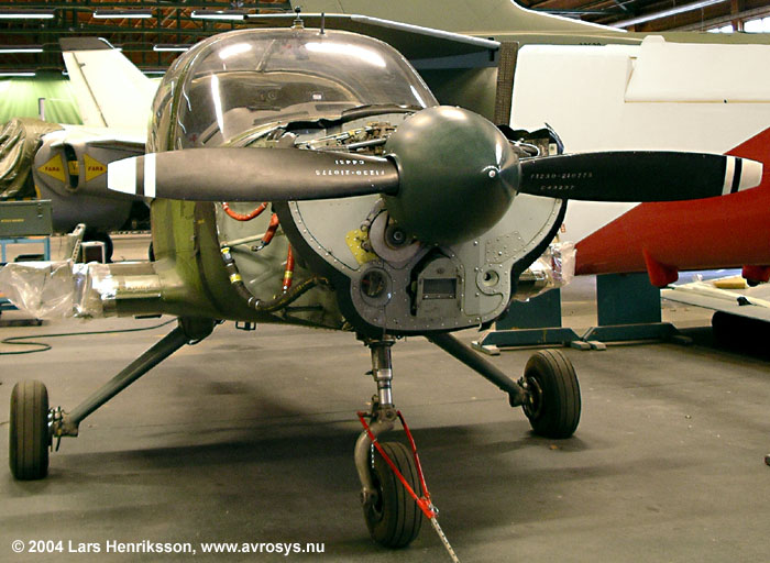 Swedish Army Aircraft FPL 61 Scottish Aviation Bulldog. Photo Lars Henriksson, www.avrosys.nu