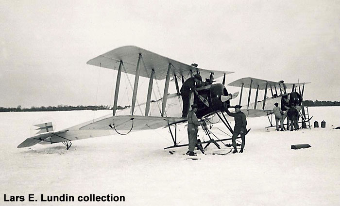 Swedish Navy Aviation Trainer Aircraft  Avro 504K