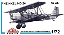 Vacuform kit of Sk 4A - Heinkel HD 24 -  by Broplan, Poland. Scale 1:72. Click on thumbnail for larger image.