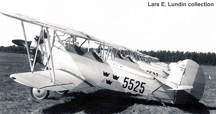 Swedish Air Force Trainer Aircraft Sk 10 Raab-Katzenstein RK-26 Tigerschwalbe