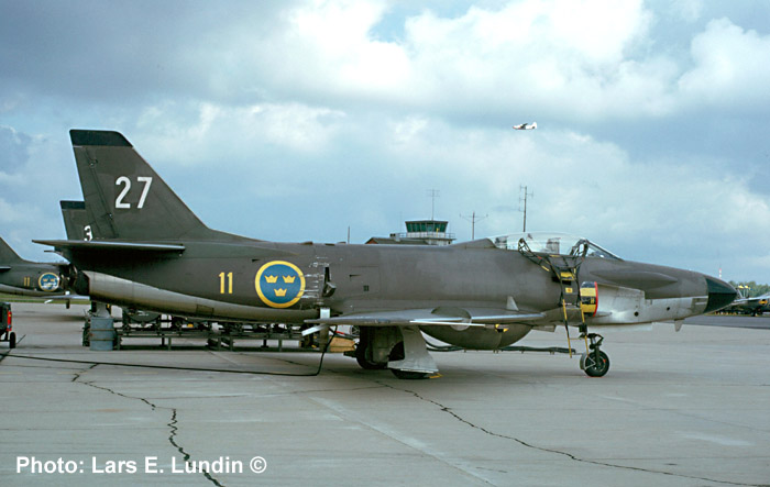 Swedish Air Force Reconnaissance Aircraft S 32C SAAB Lansen