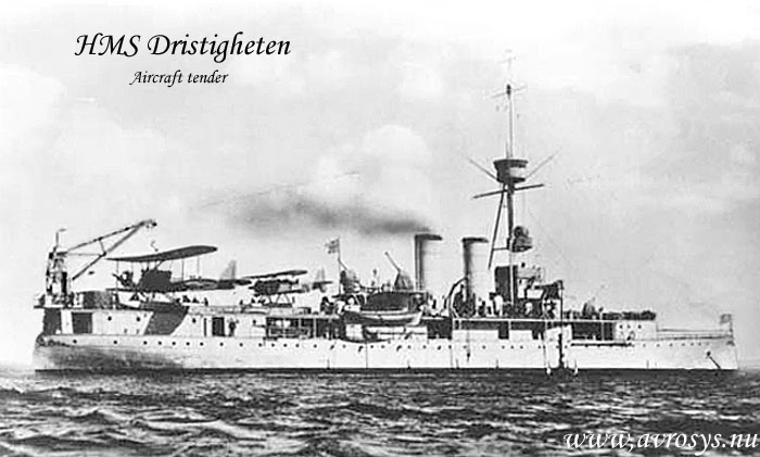 Swedish Navy aircraft depot ship HMS Drisigheten