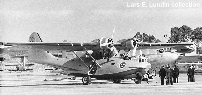 Swedish Air Force Aircraft Tp 47 Catalina / Canso 