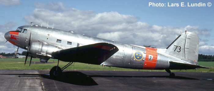 Swedish Air Force Transport Aircraft TP 79 - Douglas DC-3 / C-47