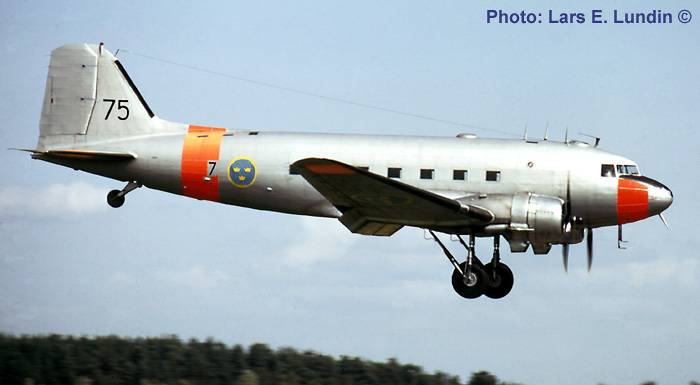 Swedish Air Force Transport Aircraft TP 79 - Douglas DC-3 / C-47