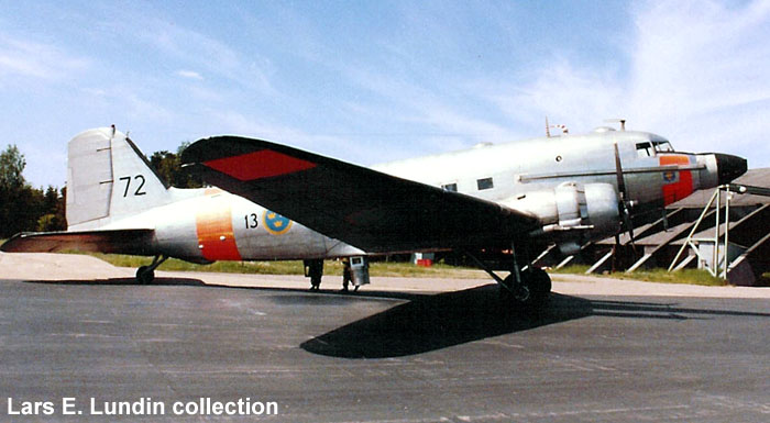 Swedish Air Force Transport Aircraft TP 79 - Douglas DC-3 / C-47