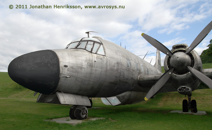 The Swedish Air Force Training Aircraft TP 82 - Vicker Armstong Varsity. Photo Jonathan Henriksson 2011.