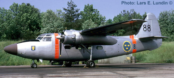 Swedish Air Force aircraft TP 83 Hunting Percival Pembroke  Lars E Lundin