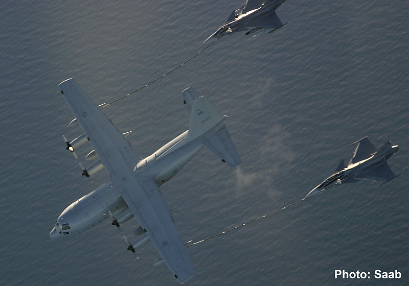 Swedish Air Force Transport Aircraft TP 84 Lockheed Hercules