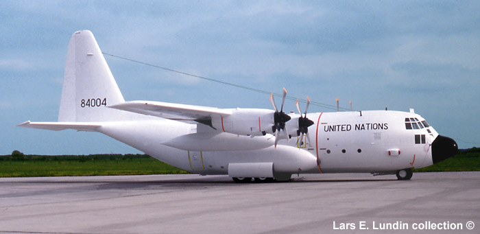 Swedish Air Force Transport Aircraft TP 84 Lockheed Hercules