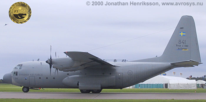 Swedish Air Force Transport Aircraft TP 84 Lockheed Hercules