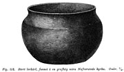 Large earthenware vessel, Iron Age. Naverstad, Sweden. - Stort lerkrl frn Naverstad i Bohusln. Jrnlder. - Size 2463 x 1434 pixels.
