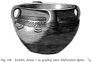 Earthenware vessel, Iron Age. Naverstad, Sweden. -Lerkrl frn Naverstad i Bohusln. Jrnlder. - Size 2098 x 1407 pixels.