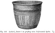 Earthenware vessel, Iron Age. Naverstad, Sweden. -Lerkrl frn Naverstad i Bohusln. Jrnlder. - Size 2093 x 1280 pixels.