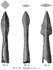 Arrow heads of iron. Middle Age. Ragnhildsholmen Castle, Gothenburg, Sweden. - Pilspetsar av jrn. Medeltiden. Ragnhildholmens slottsruin, Bohusln. - Size 2200 x 2900 pixels.