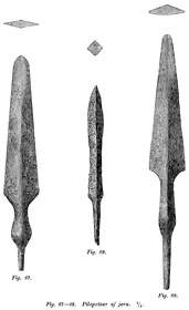 Arrow heads of iron. Middle Age. Ragnhildsholmen Castle, Gothenburg, Sweden. - Pilspetsar av jrn. Medeltiden. Ragnhildholmens slottsruin, Bohusln. - Size 2200 x 3600 pixels.