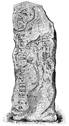 Rune Stone at Hökerum, Municipality of Ulricehamn, Sweden