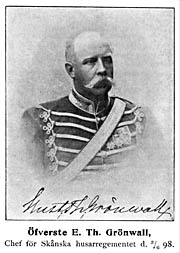Swedish Colonel E Th Grnwall 1898 - 100118