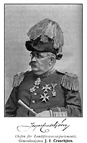 Swedish Major-general J I Crusenbjrn 1899 - 100129