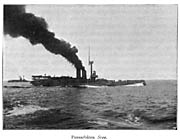 Swedish armoured ship HMS Svea 1898 - 100115