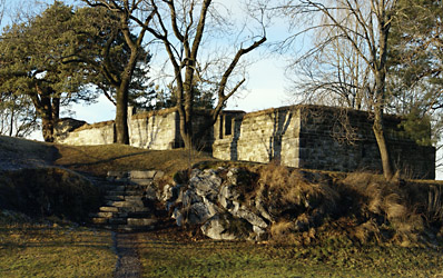 The church ruin at Kapitelberget in Skien, Norway. Photo: Henrik Rosenvold, Wikimedia Commons