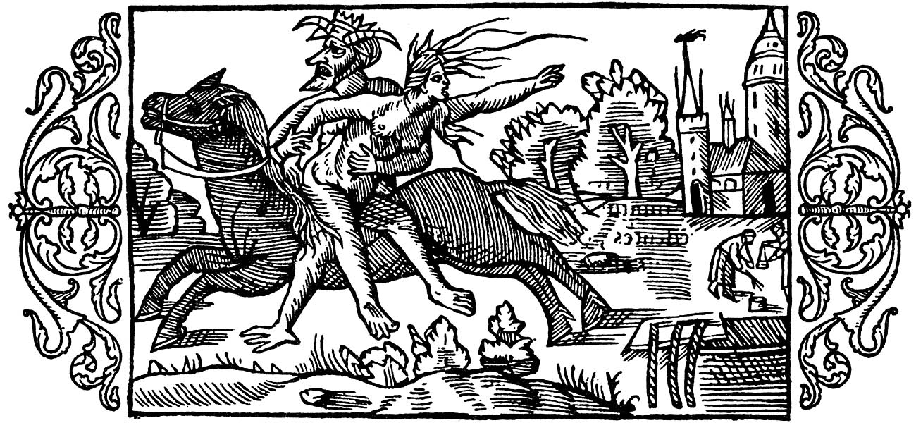 On the Punishment of Witches. This woodcut illustrates a story of a witch 