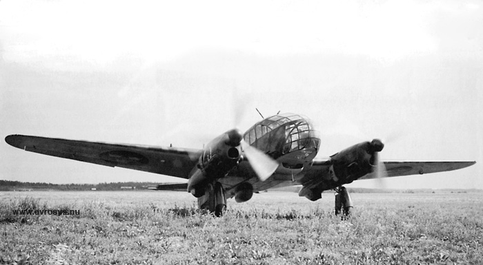  Swedish Air Force Bomber / Long Range Reconnaissance Aircraft B 16 / S 16 Caproni Ca 313