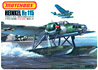 Matchbox plastic model kit of a Swedish T 2 (Heinkel He 115)