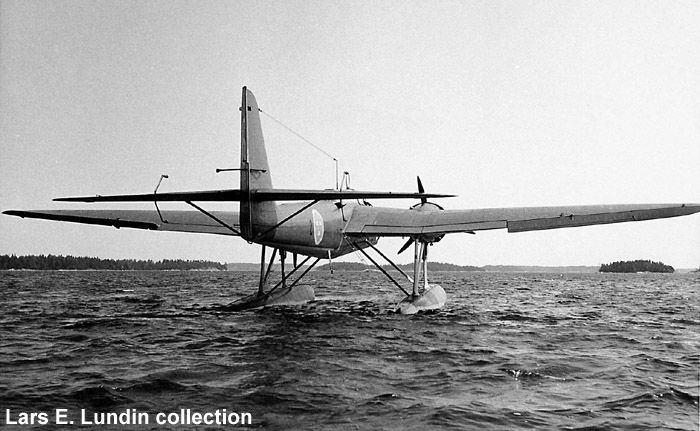 Swedish Air Force torpedo bomber T 2 Heinkel He 115