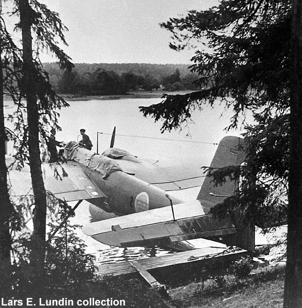Swedish Air Force torpedo bomber T 2 Heinkel He 115