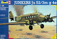 Junkers Ju-52/3m - Plastic model kit # 04519 from Revell. www.avrosys.nu