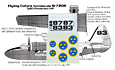 Flyging Colors Aerodecals # Sr 7208 for Swedish TP 83 in VIP markings