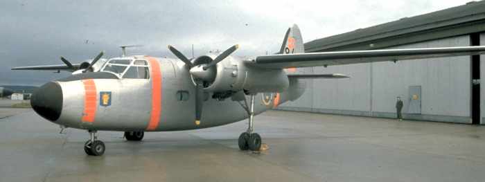 Swedish Air Force aircraft TP 83 Hunting Percival Pembroke  Svedinos Air Museum, Ugglarp