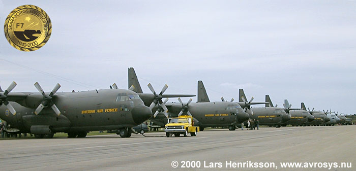Swedish Air Force Transport Aircraft TP 84 Lockheed Hercules